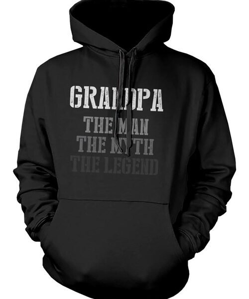 The Man Myth Legend Hoodies for Grandpa Christmas