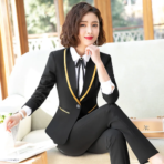 Women's Formal Office Work Pant Suits, Business Lady Uniform, Female - Image 3