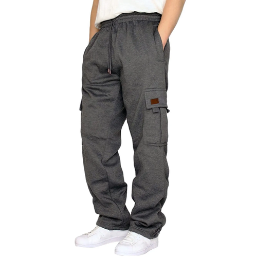 Cross-border autumn and winter hot new men's sports casual pants plus