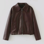 2024 New Leaher Jackets Women's Jaqueta Feminina Streetwear ins - Image 4