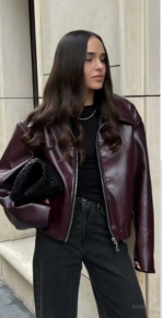 2024 New Leaher Jackets Women's Jaqueta Feminina Streetwear ins