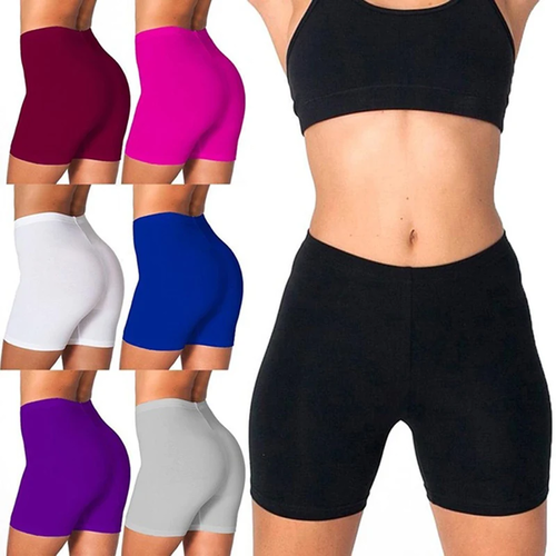 Summer Vintage High Waist Shorts Women Sexy Biker Shorts Short