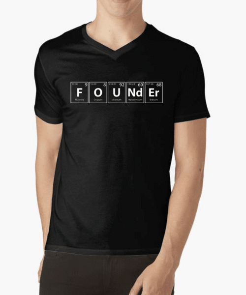 Founder V-Neck T-shirt
